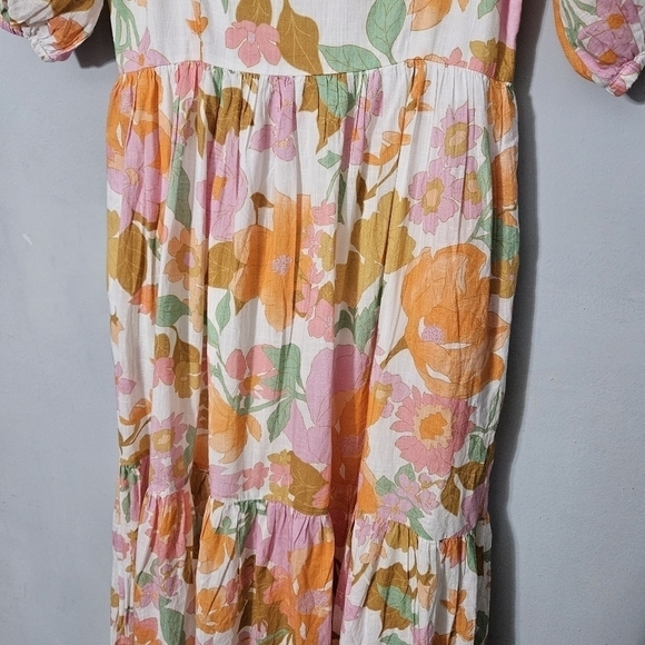 Mille Manon Floral Cotton Maxi Dress in Harmony Floral - Picture 7 of 13